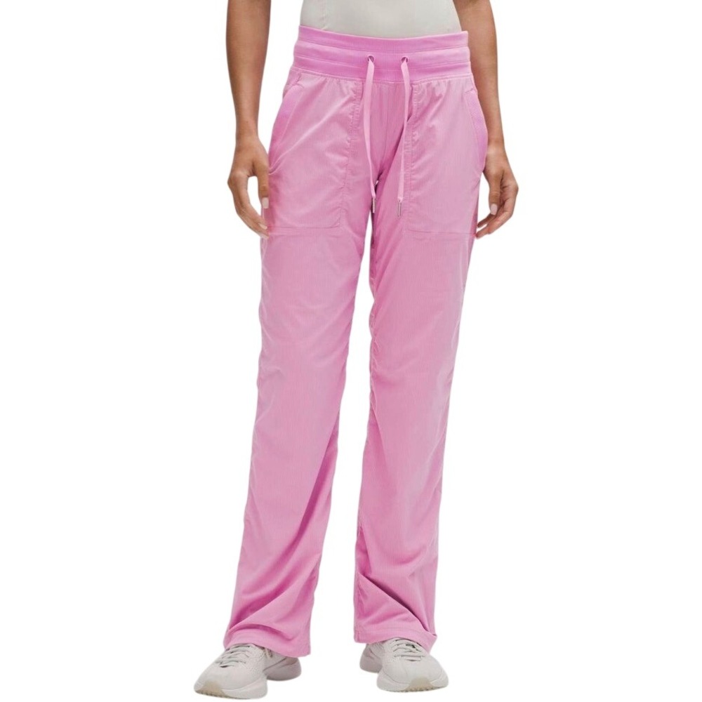 Lululemon 4 Dance Studio Pant Mid Rise Pink Frosting W5ENNR Casual